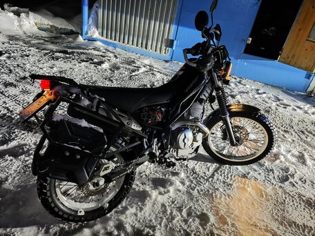 2009 Yamaha XG250 Tricker, чёрный, 410000 рублей, вид 5