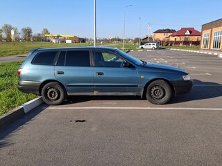 2001 Toyota Caldina I Рестайлинг, синий, 325000 рублей, вид 2
