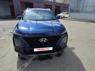 2018 Hyundai Santa Fe IV, синий, 2750000 рублей, вид 1
