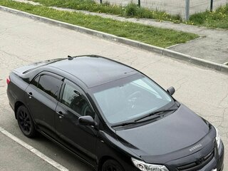 2008 Toyota Corolla X (E140, E150), чёрный, 650000 рублей, вид 4