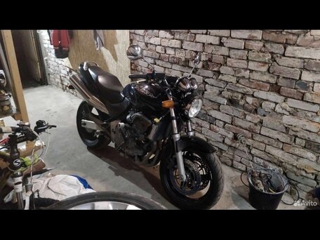 2001 Honda CB 600F Hornet, чёрный, 350000 рублей, вид 4