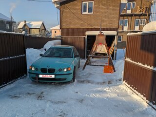 2003 BMW 3 серии Compact 316i IV (E46) Рестайлинг, чёрный, 565000 рублей, вид 3