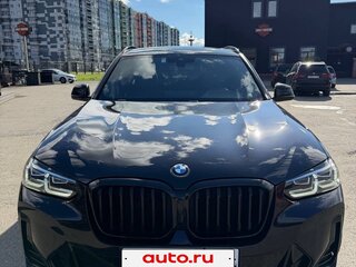 2024 BMW X3 30i xDrive III (G01) Рестайлинг, чёрный, 5200000 рублей, вид 5