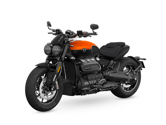 2026 Triumph Rocket 3, оранжевый, 3890000 рублей - вид 7