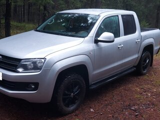 2016 Volkswagen Amarok Double Cab full-time I, серебристый, 2400000 рублей, вид 1