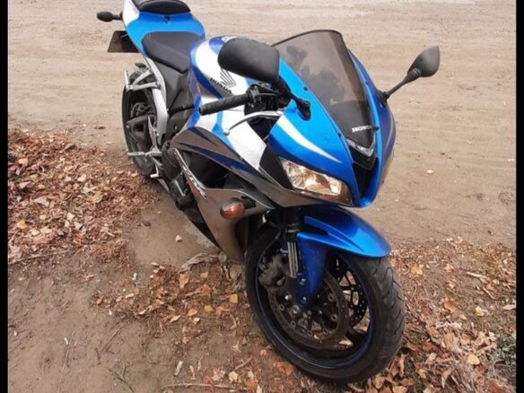 2007 Honda CBR 600RR, синий, 650000 рублей