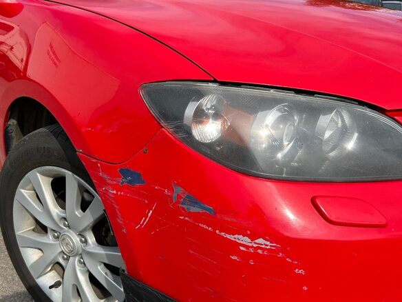 2006 Mazda 3 I (BK) Рестайлинг, красный, 232000 рублей - вид 13