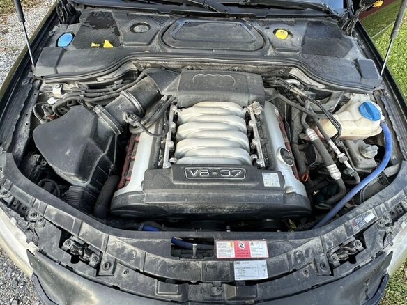 2005 Audi A8 II (D3) Рестайлинг, чёрный, 850000 рублей - вид 8