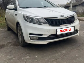 2015 Kia Rio III Рестайлинг, белый, 980000 рублей, вид 2