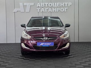 2012 Hyundai Solaris I, фиолетовый, 725000 рублей, вид 2
