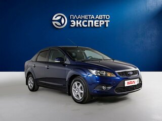2010 Ford Focus II Рестайлинг, синий, 399000 рублей, вид 3
