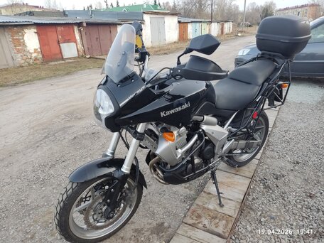 2007 Kawasaki Versys 650, чёрный, 450000 рублей, вид 2