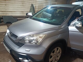 2007 Honda CR-V III, серебристый, 1350000 рублей, вид 2