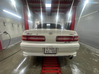 1996 Toyota Mark II VIII (X100), белый, 660000 рублей, вид 3