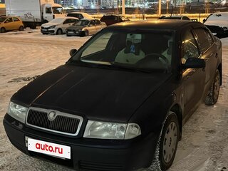 2003 Skoda Octavia I (A4) Рестайлинг, синий, 400000 рублей, вид 2