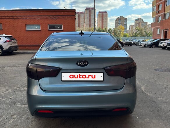 2012 Kia Rio 4-speed III, голубой, 835000 рублей - вид 4