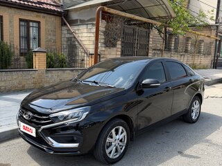 2025 Lada (ВАЗ) Vesta I Рестайлинг (NG), чёрный, 1300000 рублей, вид 2