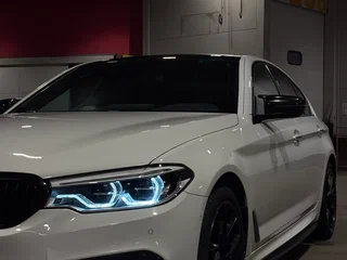 2018 BMW 5 серии 530d xDrive VII (G30/G31/G38), белый, 3650000 рублей, вид 4