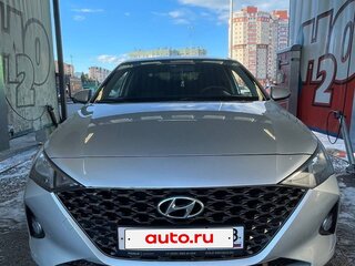 2021 Hyundai Solaris II Рестайлинг, серый, 1400000 рублей, вид 3