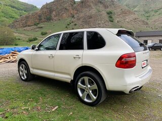 2009 Porsche Cayenne Diesel I Рестайлинг (957), белый, 1580000 рублей, вид 5