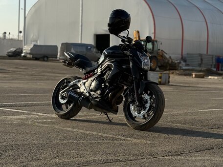 2012 Kawasaki ER-6N, чёрный, 490000 рублей, вид 1