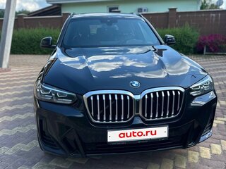 2021 BMW X3 30d xDrive III (G01) Рестайлинг, чёрный, 5900000 рублей, вид 2