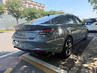 2022 Hyundai Elantra VII (CN7), серебристый, 1513000 рублей, вид 4