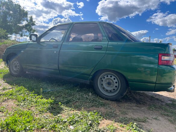 2001 Lada (ВАЗ) 2110, зелёный - вид 2
