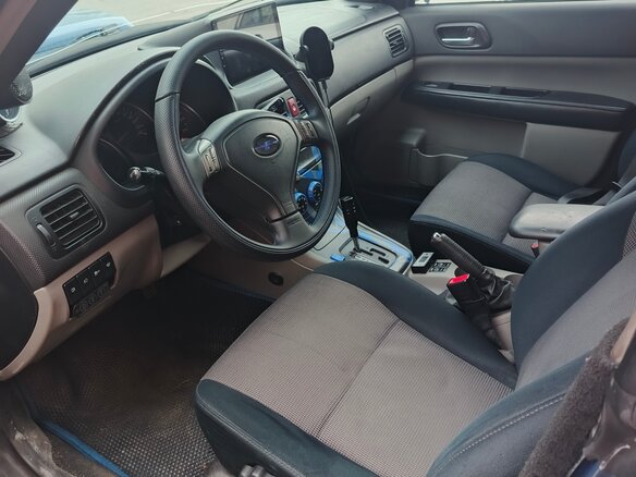 2007 Subaru Forester II Рестайлинг, синий, 1000000 рублей - вид 16