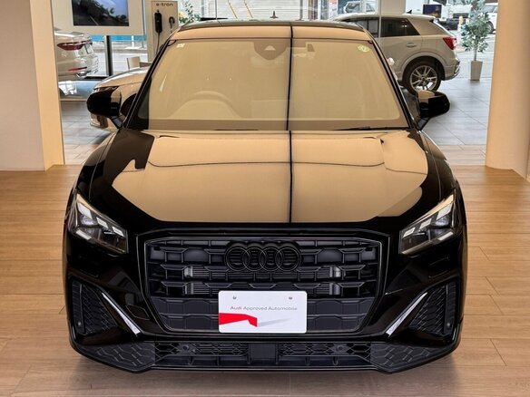 2022 Audi Q2 35 TFSI I Рестайлинг, чёрный, 1663203 рублей - вид 2