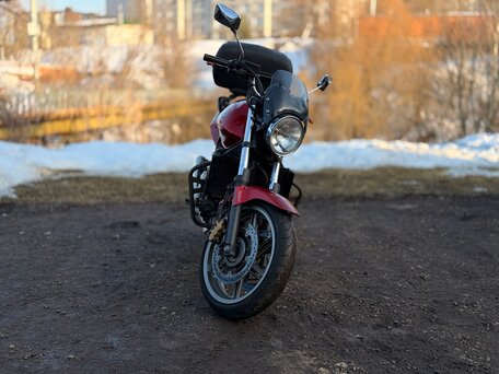 2009 Honda CBF 600, красный, 490000 рублей, вид 1