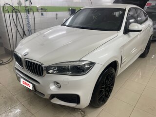 2018 BMW X6 40d II (F16), белый, 3800000 рублей, вид 2