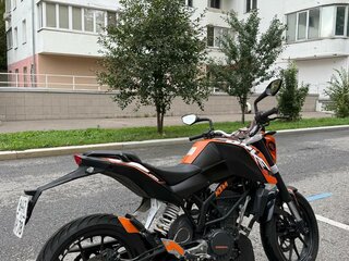 2013 KTM 200 Duke, оранжевый, 200000 рублей, вид 5