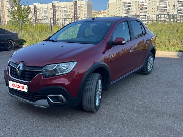 2021 Renault Logan Stepway II Рестайлинг, красный, 1570000 рублей