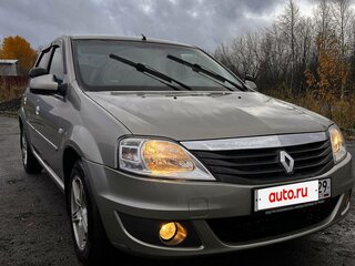 2010 Renault Logan I Рестайлинг, бежевый, 650000 рублей, вид 3
