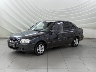 2009 Hyundai Accent ТагАЗ II, чёрный, 388000 рублей, вид 3