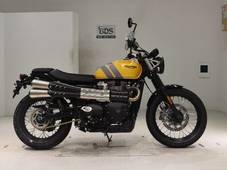 2024 Triumph Scrambler, жёлтый, 1120000 рублей, вид 1