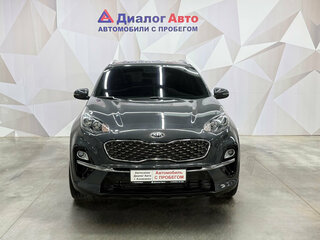 2019 Kia Sportage IV Рестайлинг, серый, 1800000 рублей, вид 2