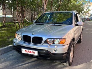 2003 BMW X5 3.0i I (E53), серебристый, 1300000 рублей, вид 3