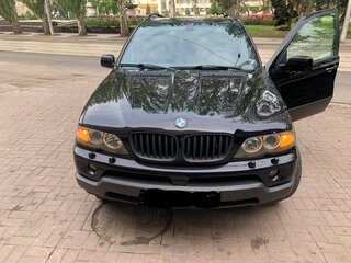2004 BMW X5 3.0i I (E53) Рестайлинг, чёрный, 1200000 рублей, вид 2