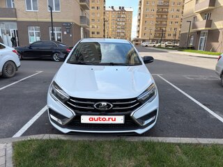 2024 Lada (ВАЗ) Vesta I Рестайлинг (NG), белый, 1250000 рублей, вид 3