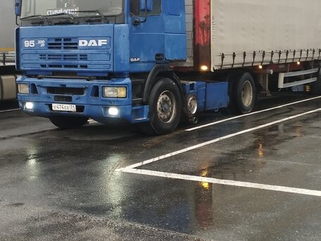 1991 DAF 95, синий, 500000 рублей, вид 3