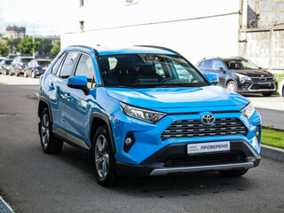 2021 Toyota RAV4 V (XA50), синий, 3720555 рублей, вид 5
