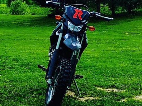 2009 Kawasaki D-tracker 125, чёрный, 195000 рублей, вид 1