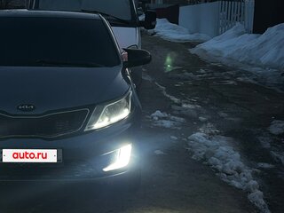 2012 Kia Rio 4-speed III, голубой, 780000 рублей, вид 2