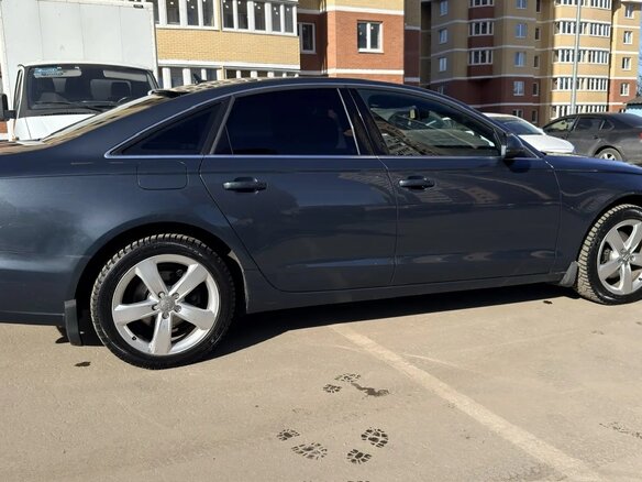 2014 Audi A6 IV (C7), синий, 2300000 рублей - вид 7