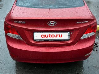 2012 Hyundai Solaris I, красный, 530000 рублей, вид 2
