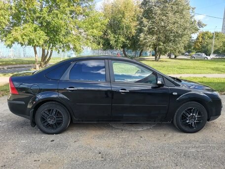 2007 Ford Focus II, чёрный, 580000 рублей, вид 4