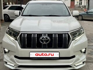2018 Toyota Land Cruiser Prado 150 Series Рестайлинг 2, белый, 7500000 рублей, вид 5