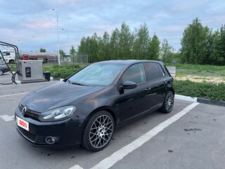 2010 Volkswagen Golf VI, чёрный, 500000 рублей, вид 1